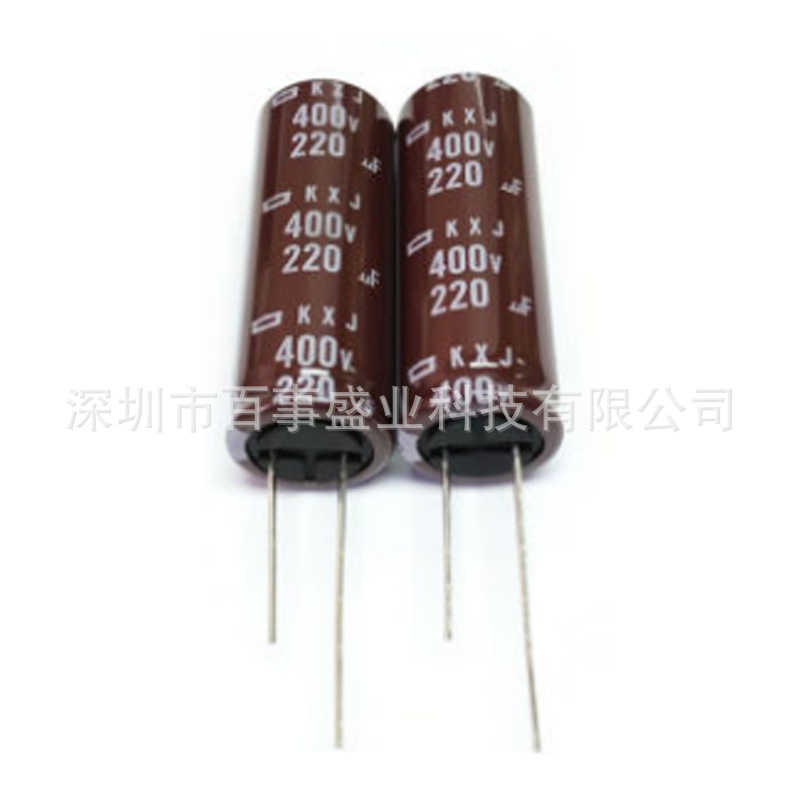 原装NCC黑金刚  电解电容400V 220UF 18X45 105度 KXJ系列
