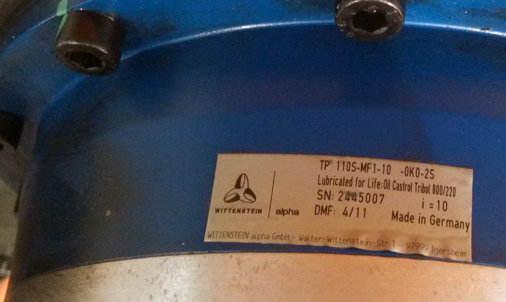 特价供应WITTENSTEIN 型号TP110SMF1-10-0K0-2S