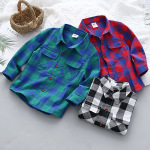 2025新款韩版格子衬衫可来图来样加工定制承接各种服装订单