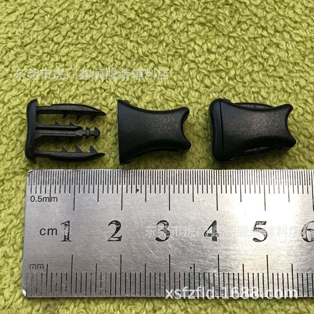 厂家现货塑胶尾夹 塑料吊钟 有盖吊钟 绳尾吊钟安全带扣 箱包配件-阿里巴巴
