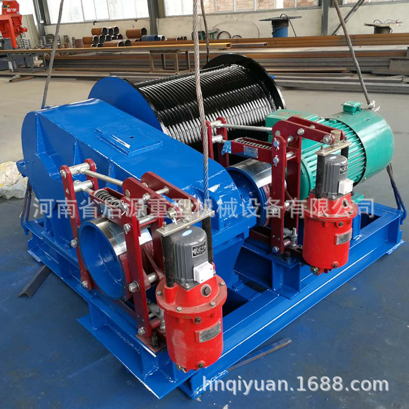 全自动5吨提升卷扬机 新型慢速卷扬机 建筑起重设备 JM电控卷扬机