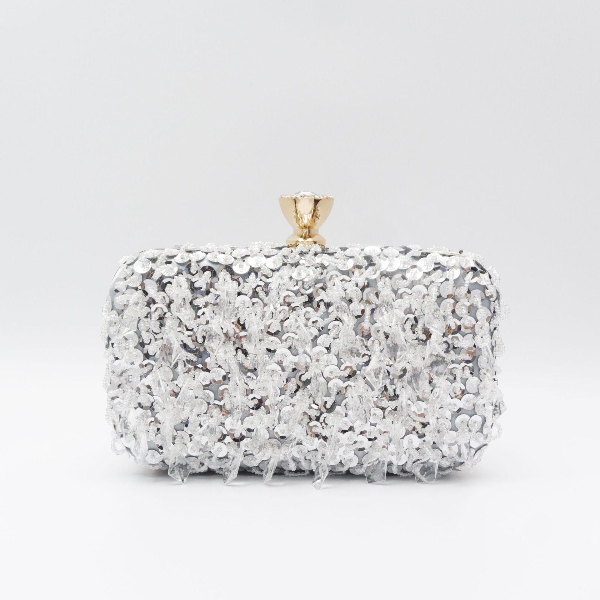 Kai weili acrílico borla noche bolsa vestido bola noche bolsa anual reunión sequined cheongsam bolso transfronterizo embrague