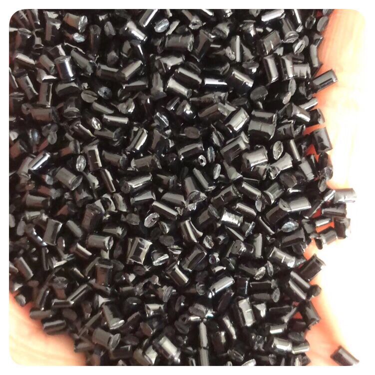 阻燃ABS塑料回料粒子厂家批发黑色颗粒