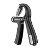 Black fitness hand R shaped regulatory grip power grip power grip force spring grip force can regulate manufacturers