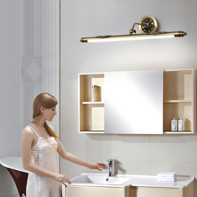 led镜前灯卫生间浴室化妆灯浴室灯化妆镜灯梳妆镜灯镜柜灯卫浴灯|ru