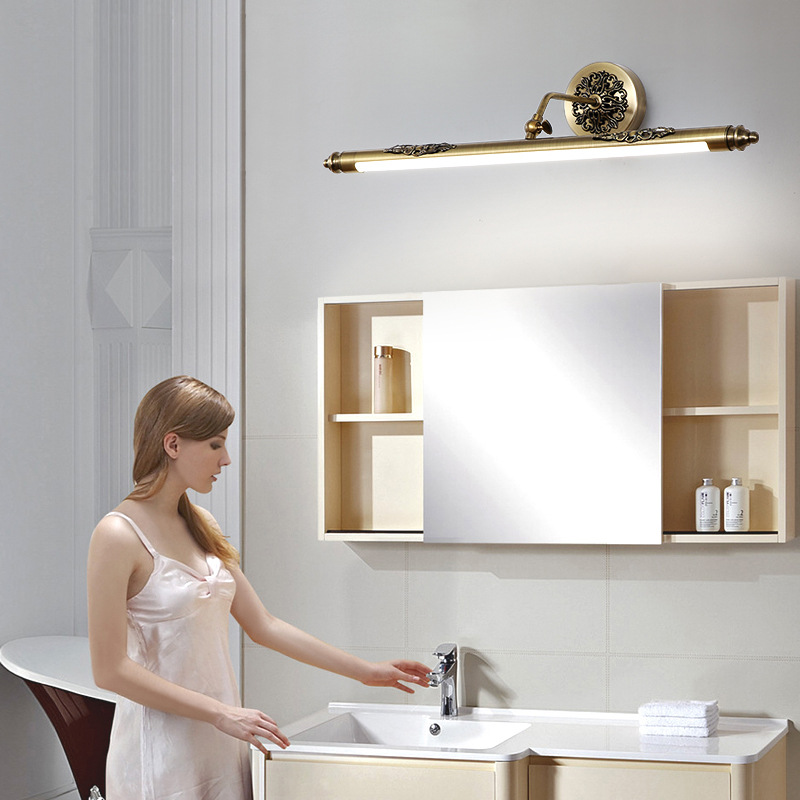 led镜前灯卫生间浴室化妆灯浴室灯化妆镜灯梳妆镜灯镜柜灯卫浴灯|ru