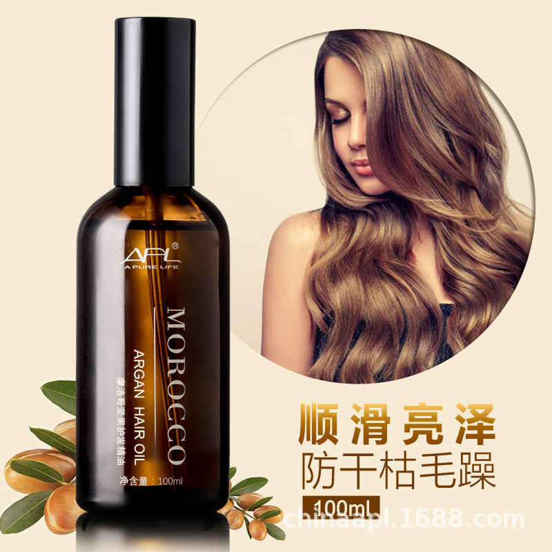 APL Morocco Hair oil Disposable Hair Repair Shriveled Impaired Smooth Frizz Stall Best Sellers