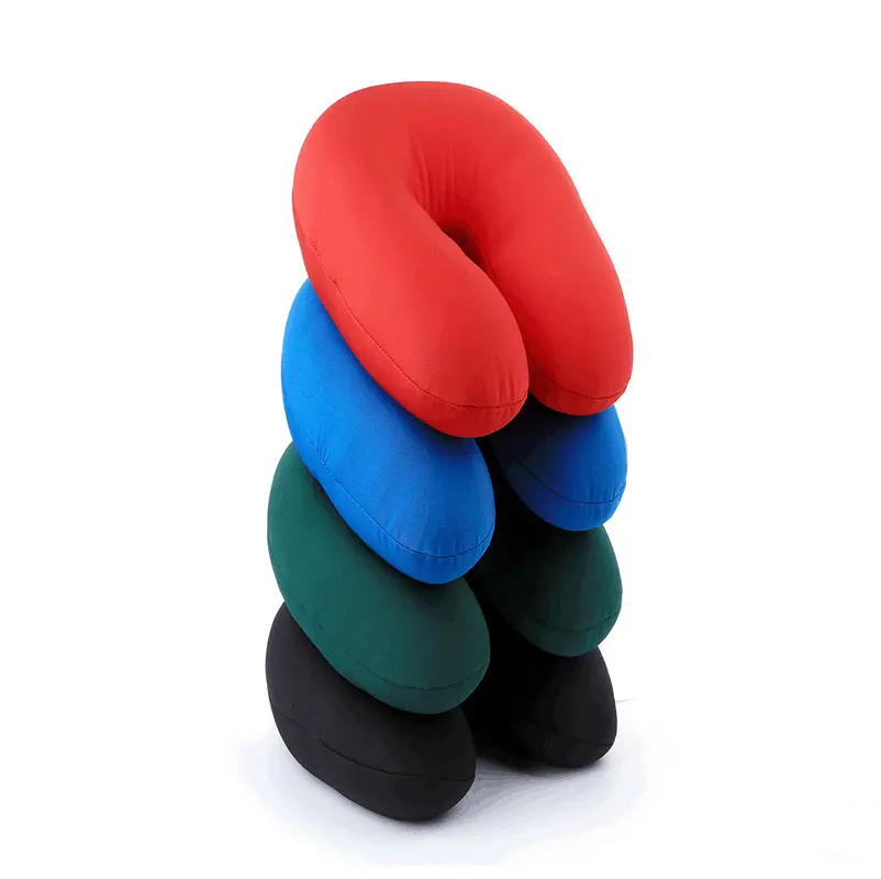 u型枕护颈枕保健颈椎枕头素色系列抱枕办公室午睡枕