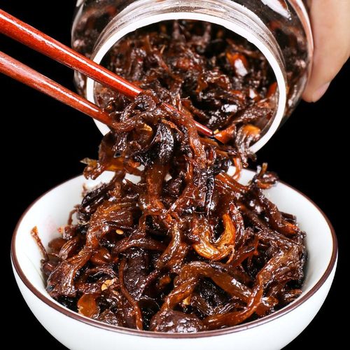 Yunnan Chicken Fiber Mushroom Pork Liver Matsutake 460g Ready-to-Eat Snacks Mushroom Spicy Sauce with Rice