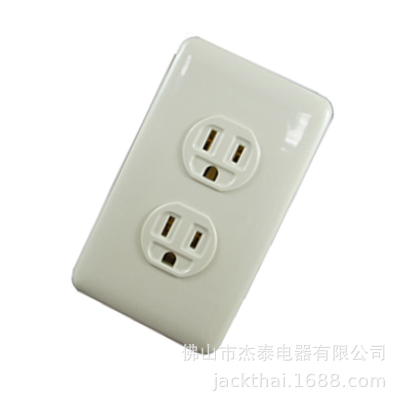 NEMA 5-15R 雙聯日本插座 二位雙胞胎插座 15A125V美規墻壁插座