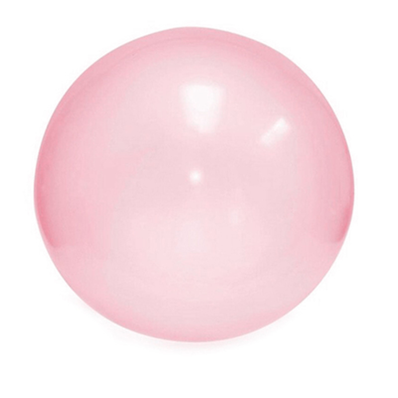 创意TPR儿童玩具弹力球wubble bubble ball 透明充气球注水泡泡球