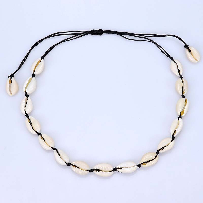 Vacances Coquille Corde Coquille Unisexe Bracelets Collier display picture 1