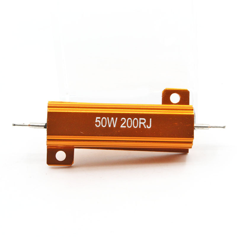 厂家生产铝壳电阻100W150W300W RX24大功率负载老化绕线电阻器|ms