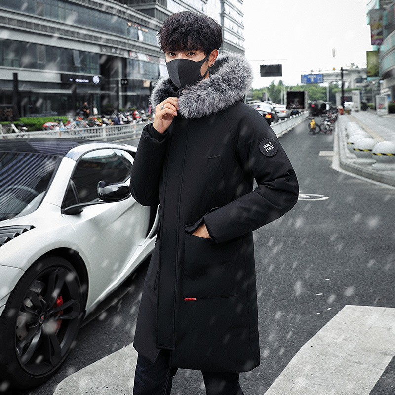 Demi-season winter down jacket