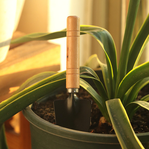 Garden three-piece set gardening shovel succulent plant potting shovel loose soil flower shovel set household flower planting small shovel