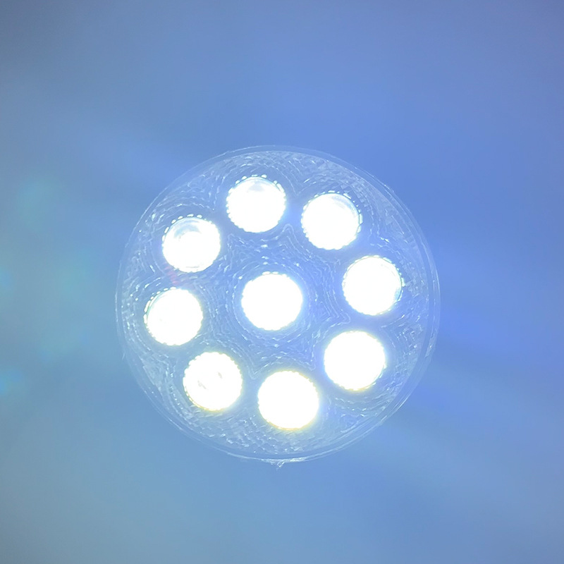 Suministro transfronterizo 12-24V DC 27W 9LED ingeniería vehículo motocicleta coche trabajo luz de alto brillo iluminación
