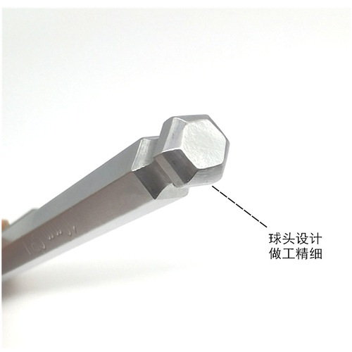Manufacturer wholesale ball head medium length hexagonal extension for home use 9-piece set hexagonal wrench set hexagonal screwdriver