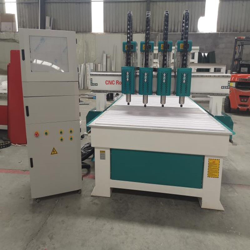 直销多头木工雕刻机独立四头广告雕刻机工艺品雕刻机厂家价格优惠