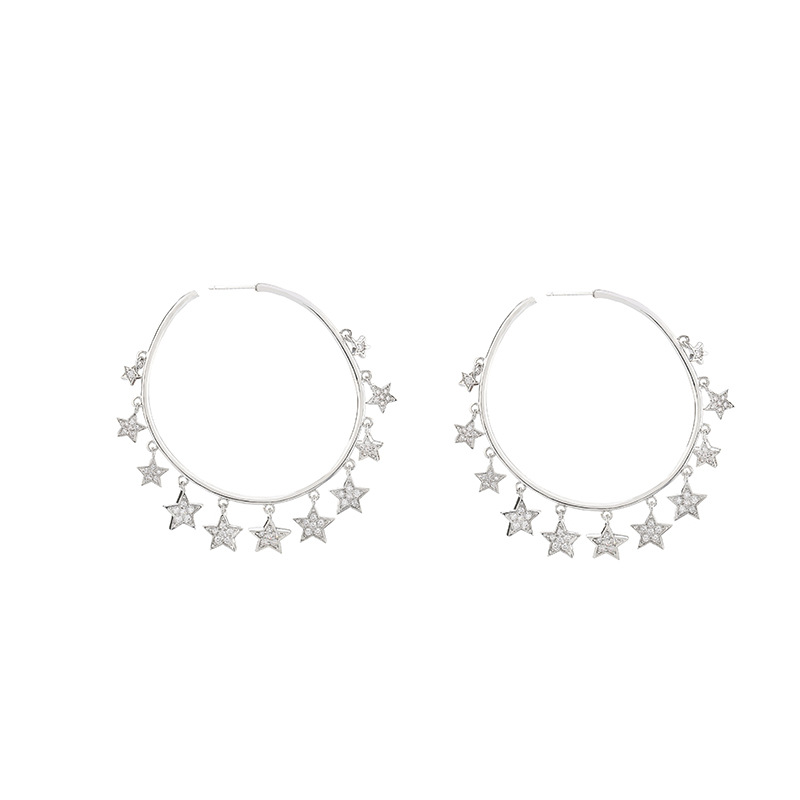 Fashionable elegant cute geometric sophisticated earrings with…