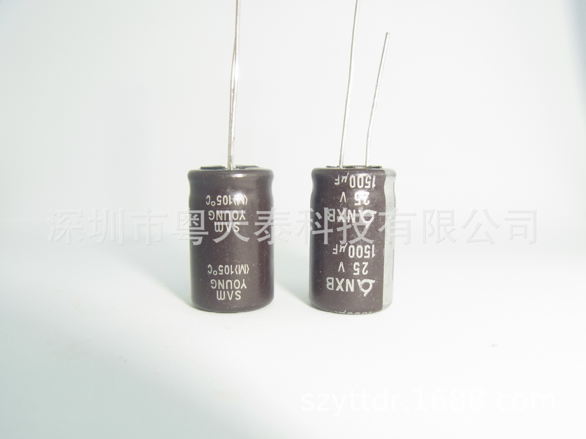 韩国三莹SAMYOUNG  电解电容25V 1500UF 12X20 105度 NXB系列