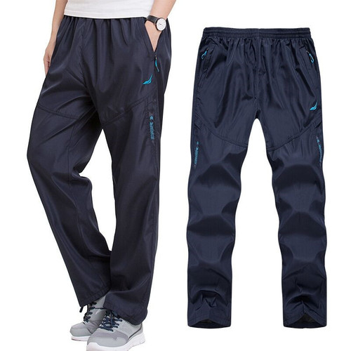 Spring and autumn sports pants, men's casual pants, summer middle-aged men's trousers, work pants, men's outdoor pants, loose sweatpants