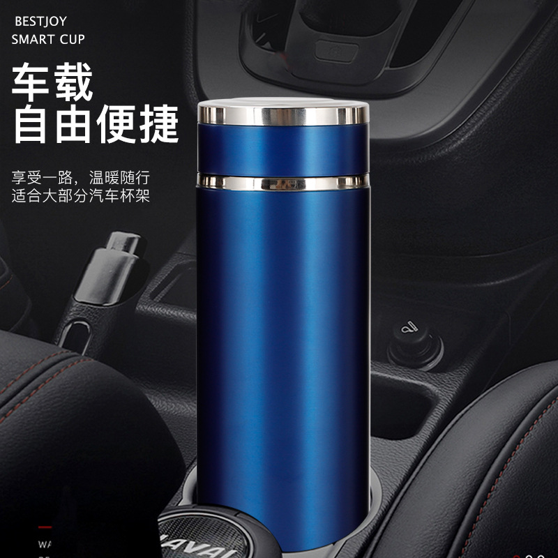 厂家直销 316双层不锈钢真空保温杯 商务直身水杯 便携礼品杯定制