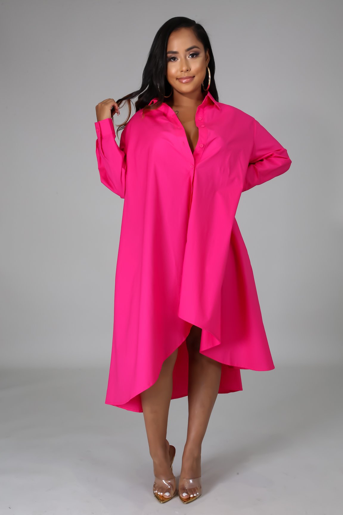 women s long-sleeved shirt dress nihaostyles clothing wholesale NSXHX76761