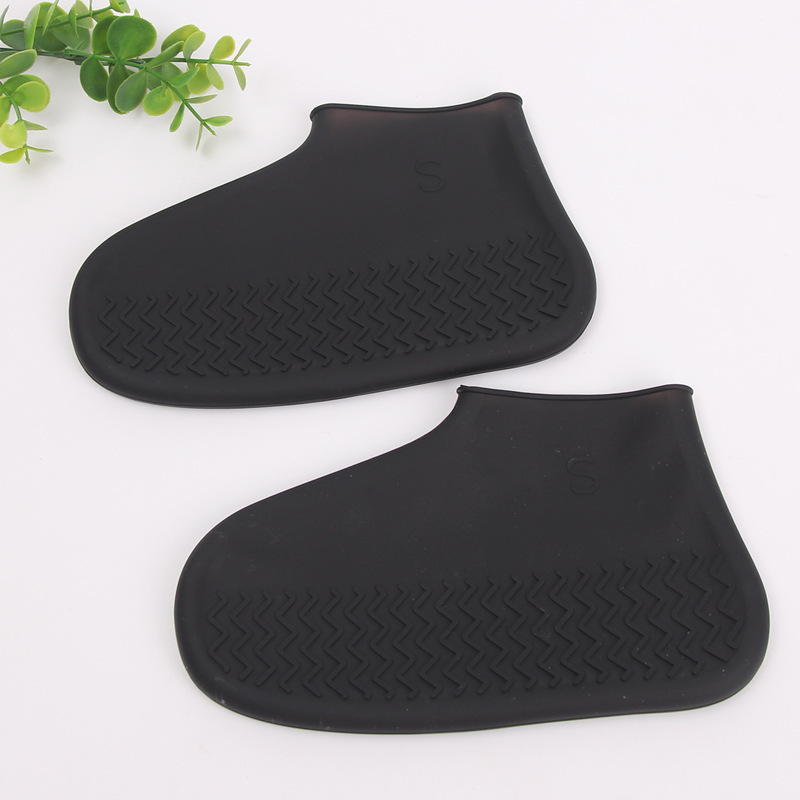 雨鞋套防水雨天鞋套防水矽膠鞋防雨腳套防滑加厚耐磨下雨男女雨靴