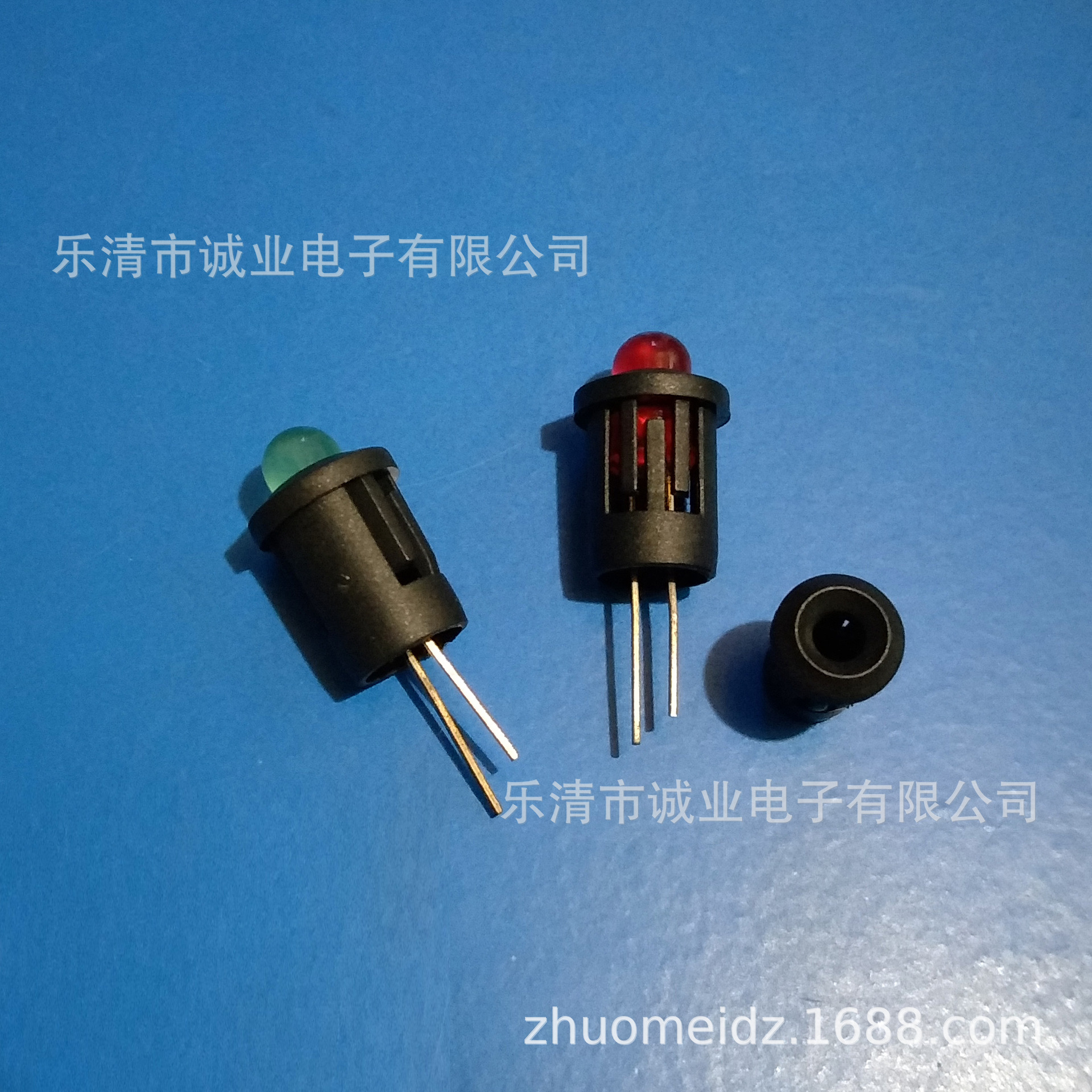 自产塑料尼龙发光二极管绝缘柱 LED间隔柱 LED隔离柱 长筒灯套F5