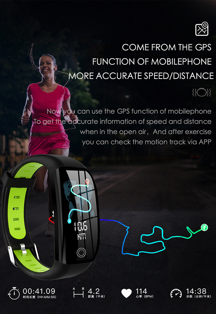 Cross-border bestseller F21 smartwatch Heart rate, Bluetooth smart bracelet, sports bracelet, watch gift factory direct sales undefined