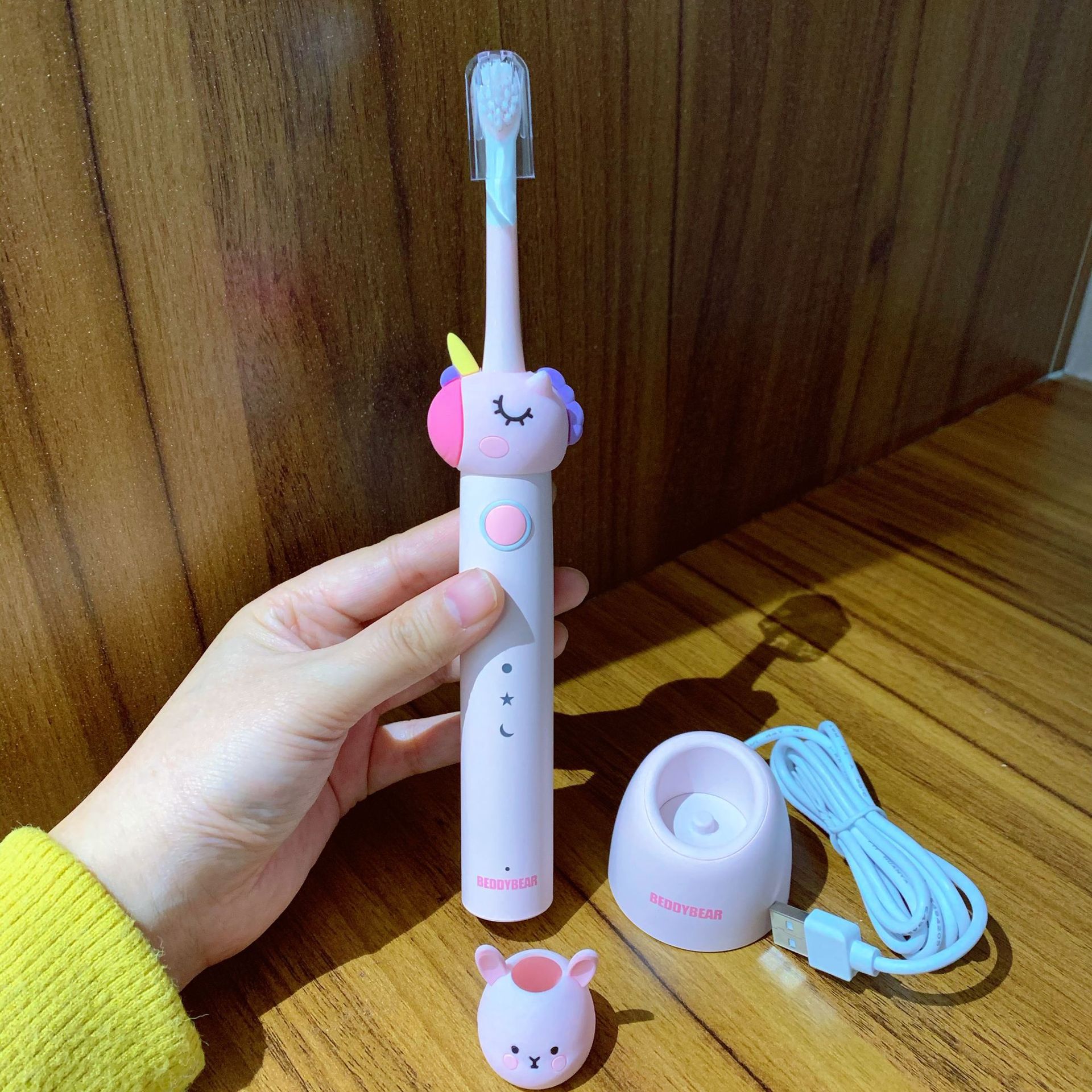 Children's fuchsia toothbrush, new collection