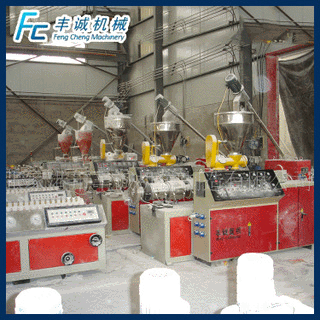 供应 优质锥形双螺杆挤出机 SJZS-65双螺杆异型材挤出机