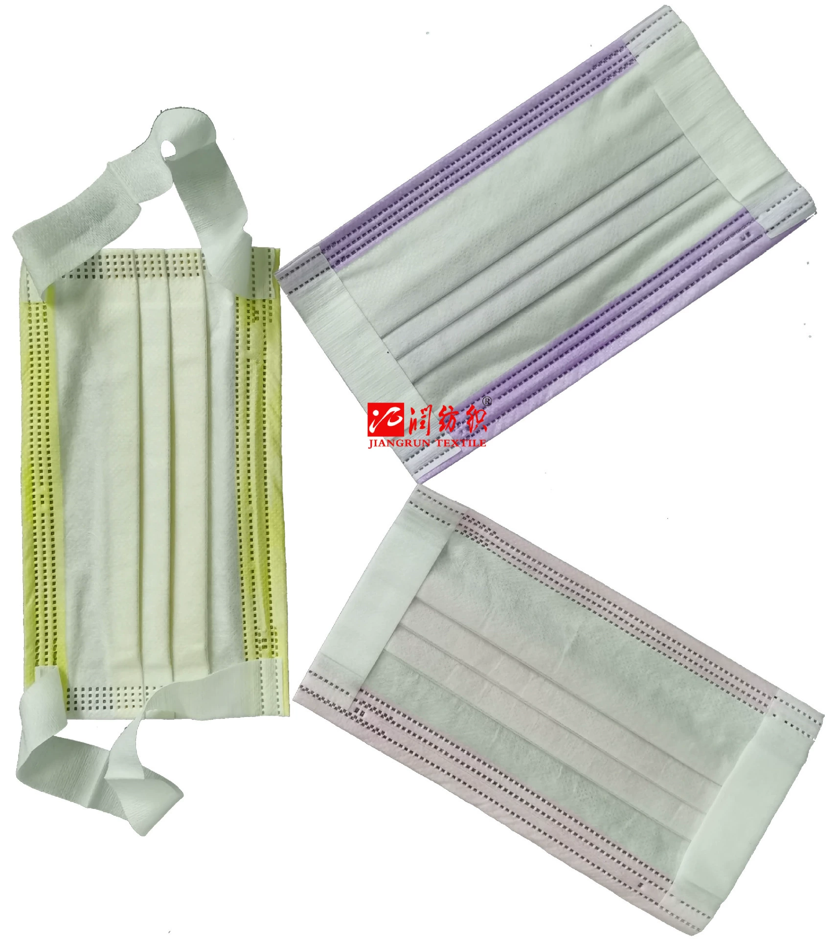 Ten-year manufacturer] High-elasticity skin-friendly non-woven fabric 120g for ear straps [40-120g