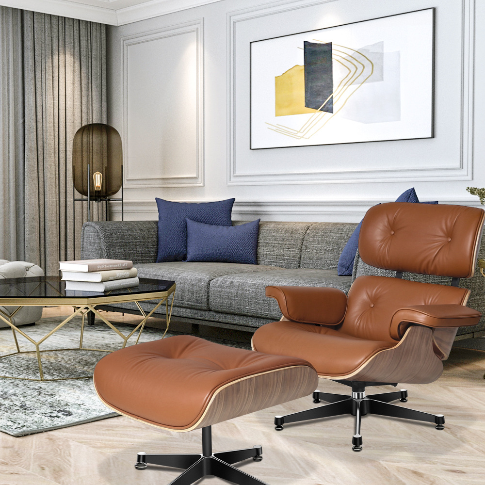 TY305海外仓现货伊姆斯躺椅懒人沙发椅书房躺椅经典款躺椅