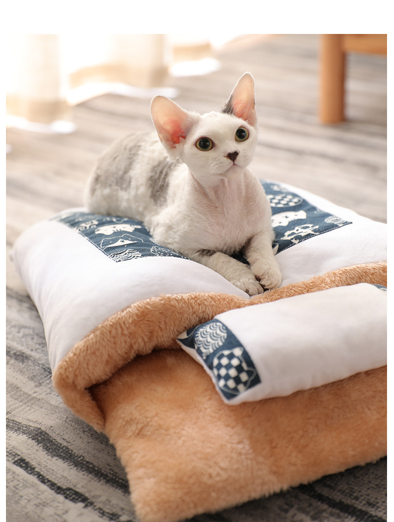 猫咪睡袋 日式猫咪睡袋 猫窝睡袋 猫窝 猫睡袋 猫被 日式猫睡袋