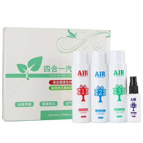 Car Air Conditioner Cleaner Set with Visual Cleaning Gun Set, In-Car Air Conditioner Cleaning, Deodorizing, Sterilizing, Four-in-One