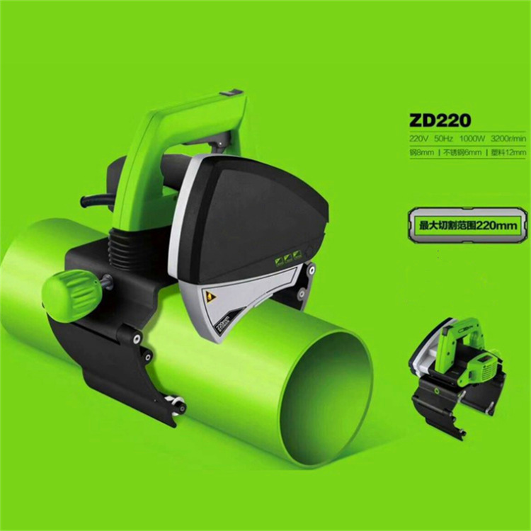 全国直销铸铁管切割机无火花手提式镀锌管割断机PVC塑料管切断机