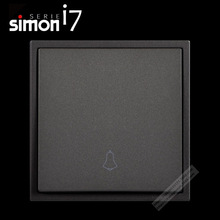 Simon/西蒙 i7系列 门铃开关(荧光灰)706301-61