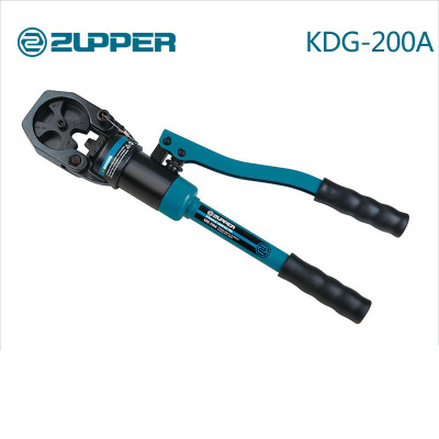 巨力工具ZUPPER卓普内置安全阀点压式端子手动液压电缆钳KDG系列