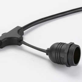 韩国尼龙PA66防水灯串灯线E27灯头线户外养殖带线灯口防水耐用