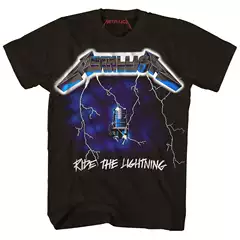 Metallica Rock Band Punk Metal Pure Cotton Vintage Short Sleeve Rock T-Shirt for Men
