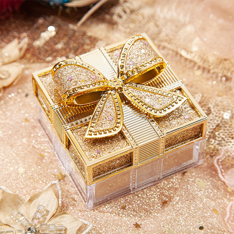 玛可安迪蝴蝶结丝感空气蜜粉控油防水持久修容快手抖音一件代发