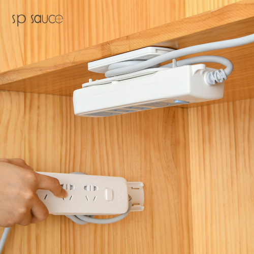 Plug holder, punch-free wiring board, router socket plug board, wall-mounted, wall-mounted plug-in type, removable