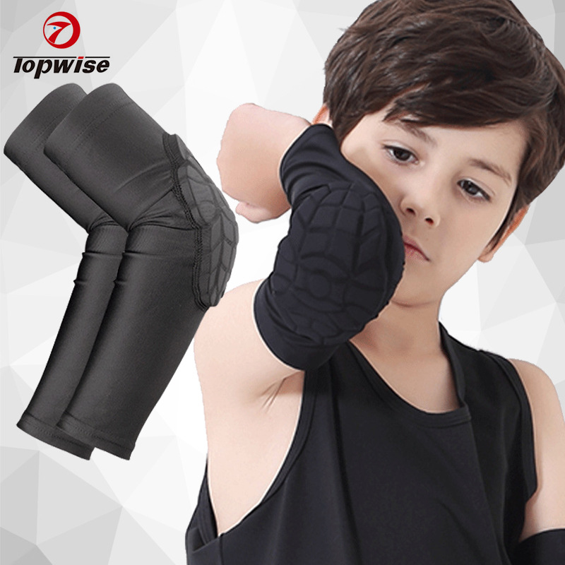 跨境运动护肘儿童护具排球护臂篮球健身网球护具胳膊肘护套厂家