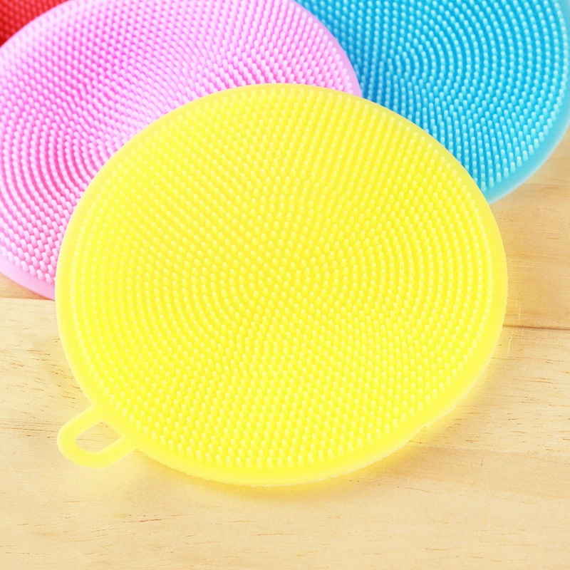 Т Многофункциональный силиконовый стиральная щетка завод прямой силиконовой чистки щетки овощей и фруктов чистки щетки