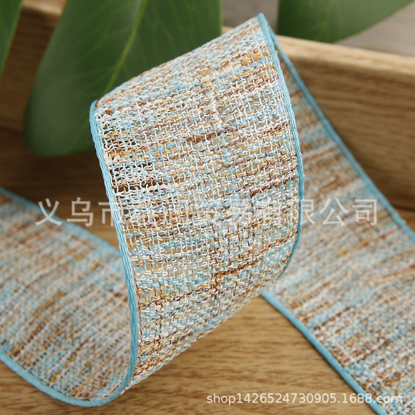 Two-color hair accessory handmade