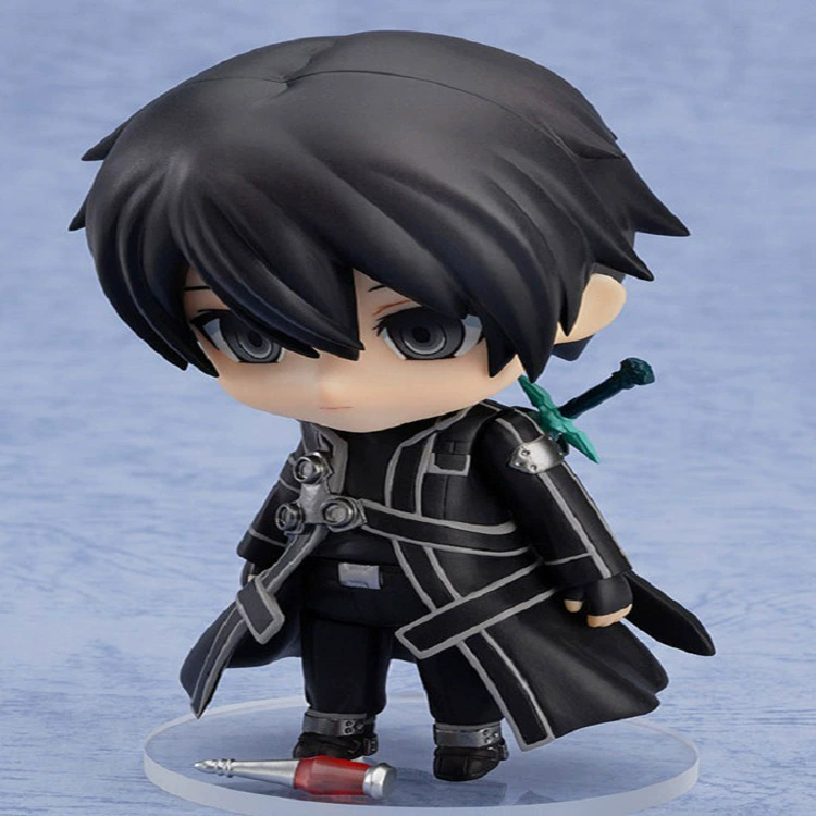 Фигурка (Sword Art Online) Кирито Q-версия 295, смена лица, чиби, в коробке