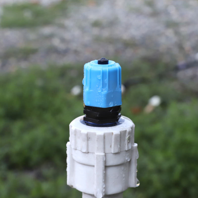 Boca de plástico rociador azul rociador simple jardín sistema de riego equipos no incluidos impuestos