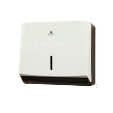 厂家批发擦手纸盒酒店家用卫生间塑料壁挂式大盘方形抽纸架纸巾盒