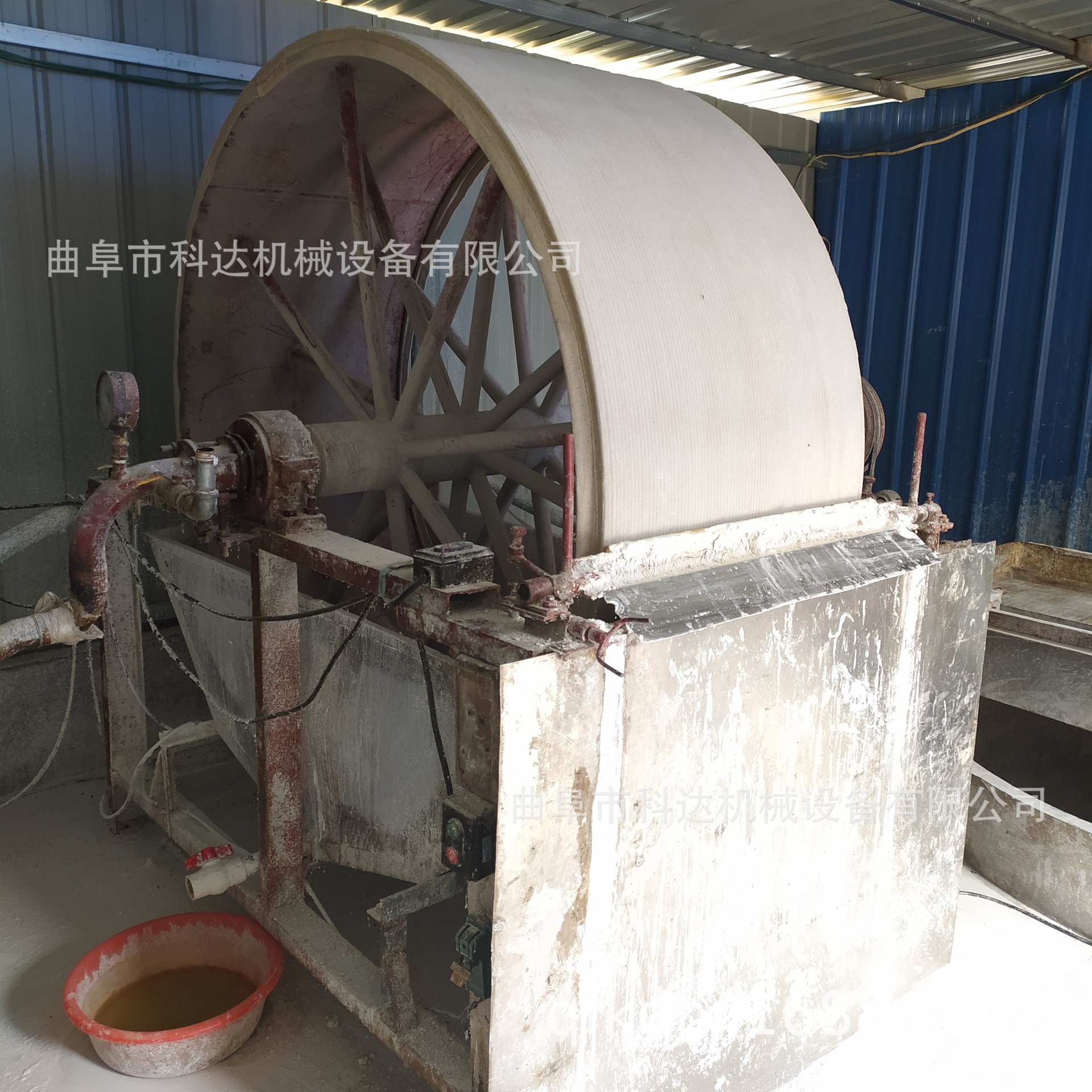 纯红薯淀粉浆脱水机生产厂家XWZF大型小型真空过滤式去水机